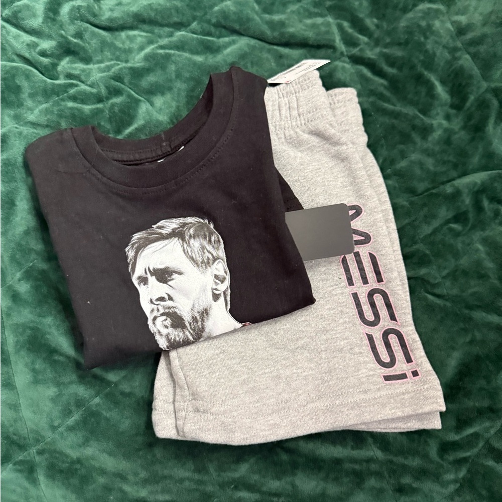 Messi Kids’ Graphic T-shirt and Woven shorts set - Picture 2 of 7